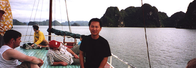On the Boat in the Ha Long Bay