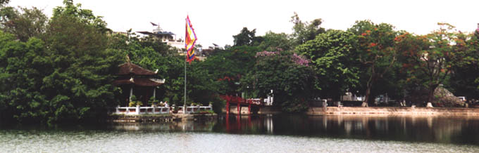 Haon Kiem Lake in Hanoi