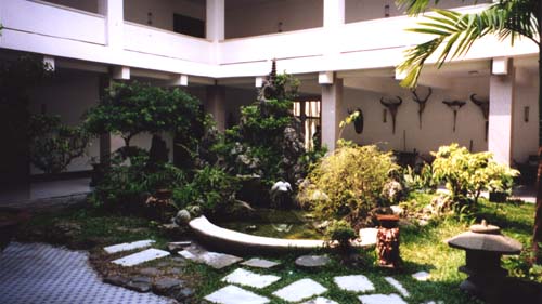 The Garden at the Previous President Hall